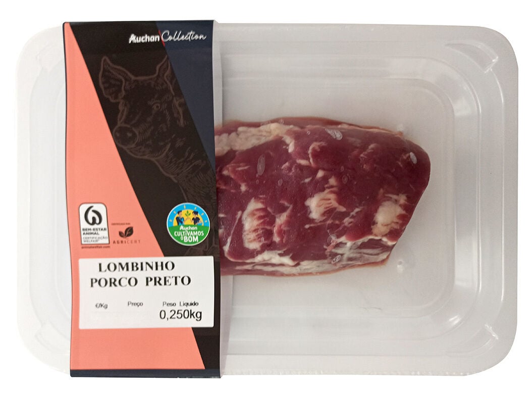 LOMBINHO PORCO PRETO AUCHAN CULTIVAMOS O BOM 250GR image number 0