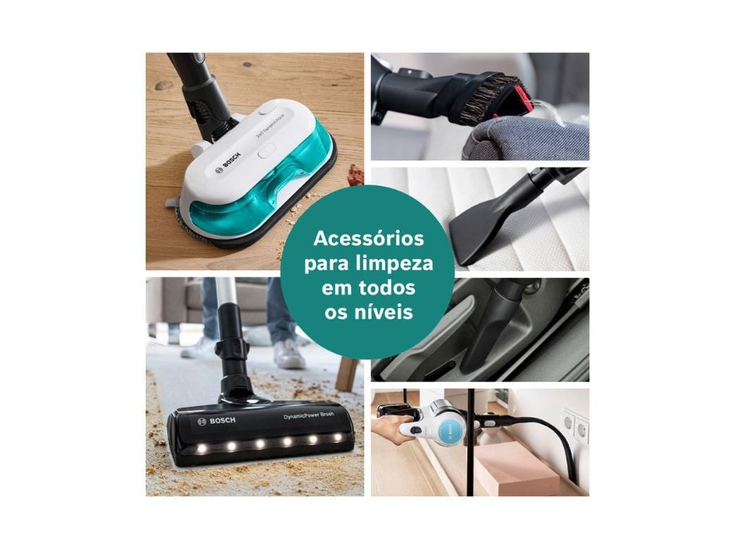 ASPIRADOR VERTICAL BOSCH BCS71HYG4 UNLIMITED 7 PROHYGIENIC AQUA image number 6