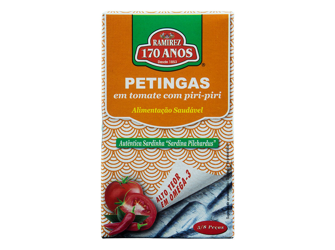 PETINGA RAMIREZ EM TOMATE PICANTE 90G