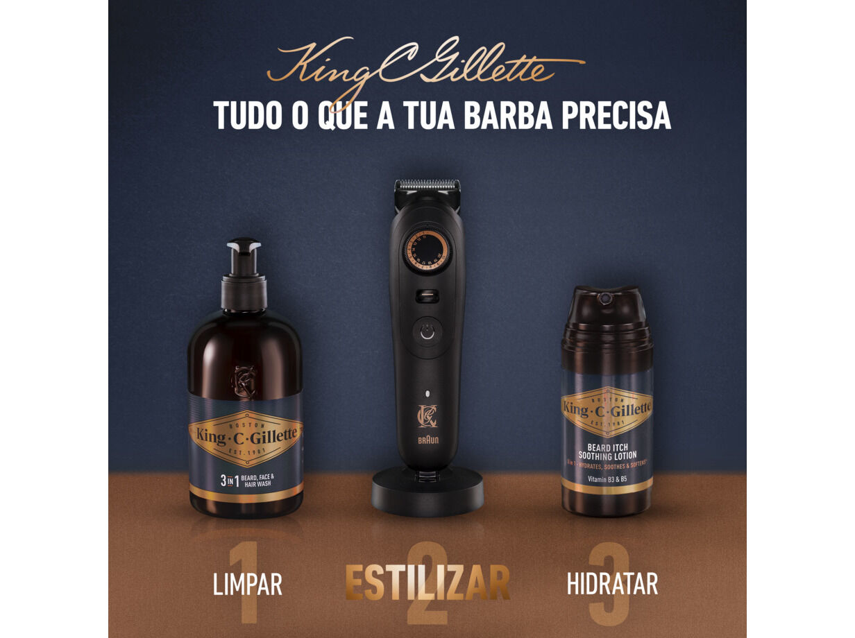 M&Aacute;QUINA KING C GILLETTE APARADORA PRO MAX + PENTES FM image number 6