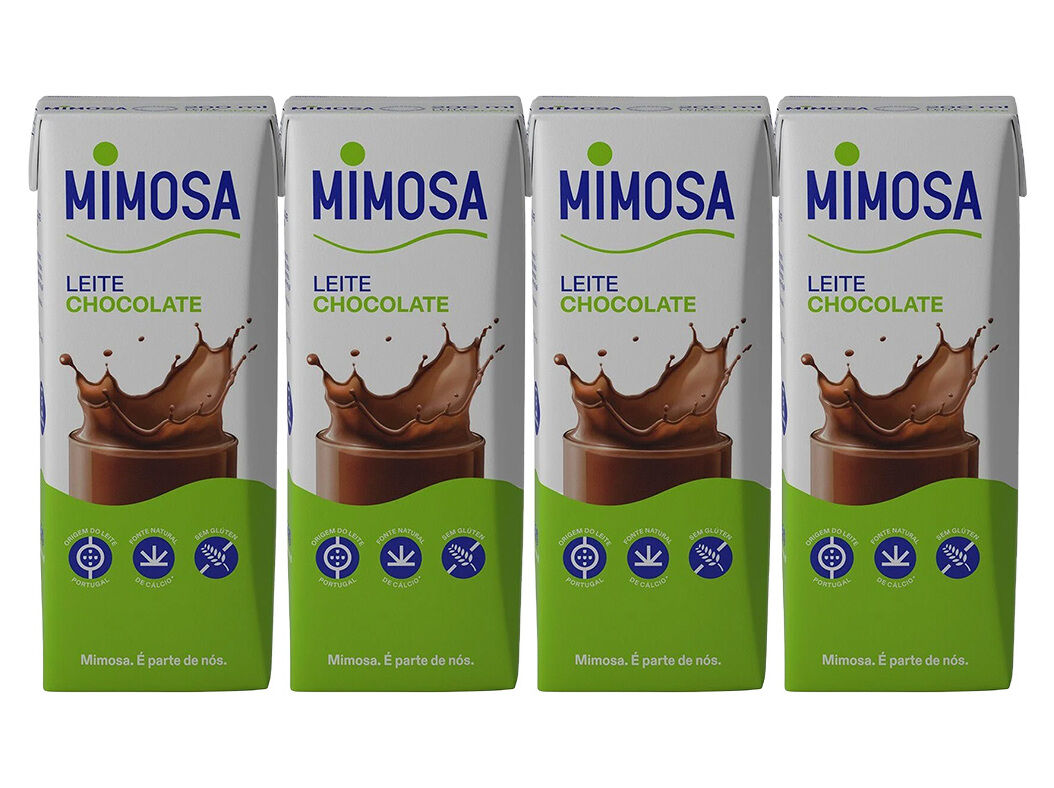 LEITE MIMOSA COM CHOCOLATE 4X200ML