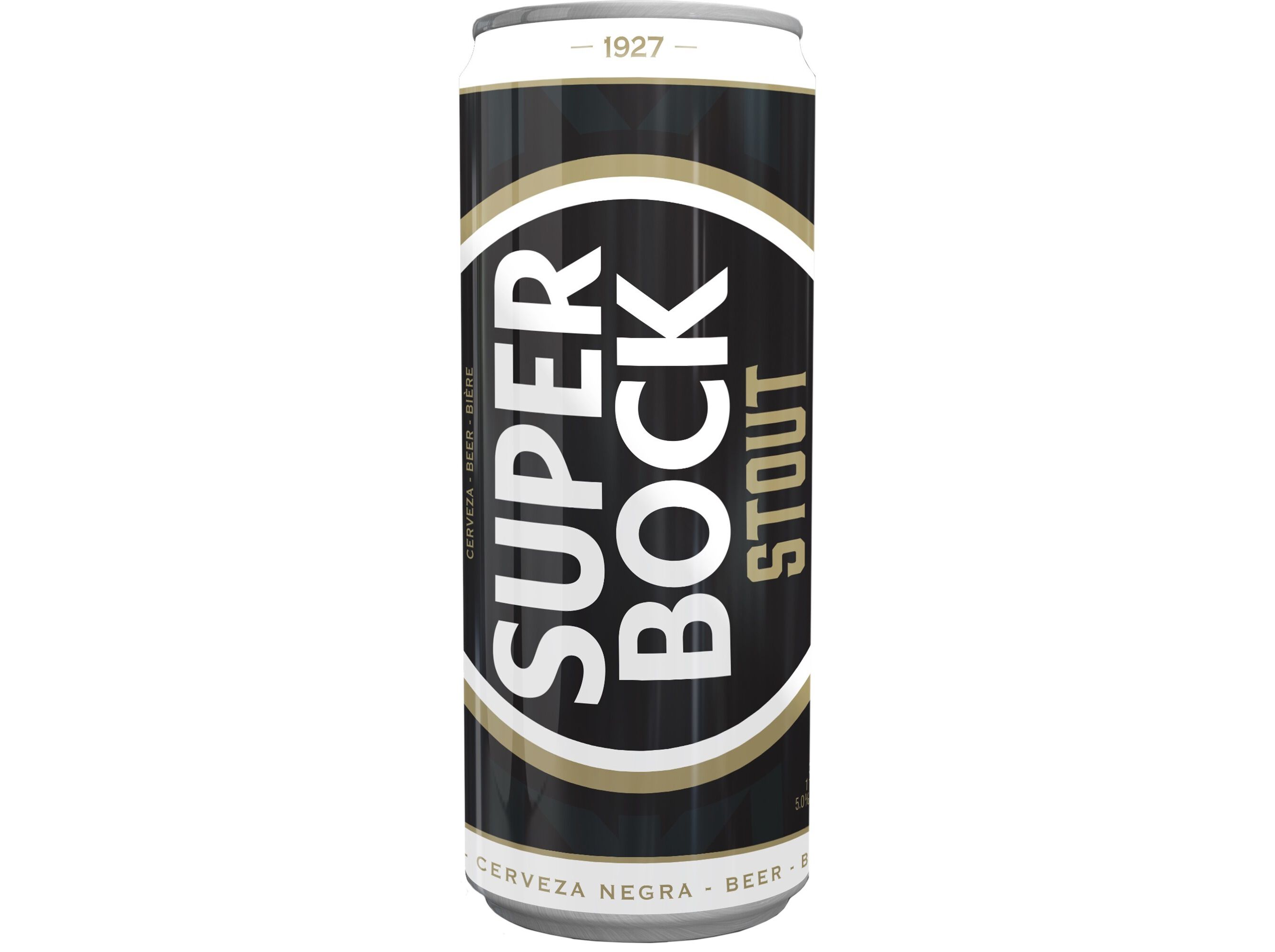 CERVEJA PRETA SUPER BOCK STOUT LATA 0.5L image number 1