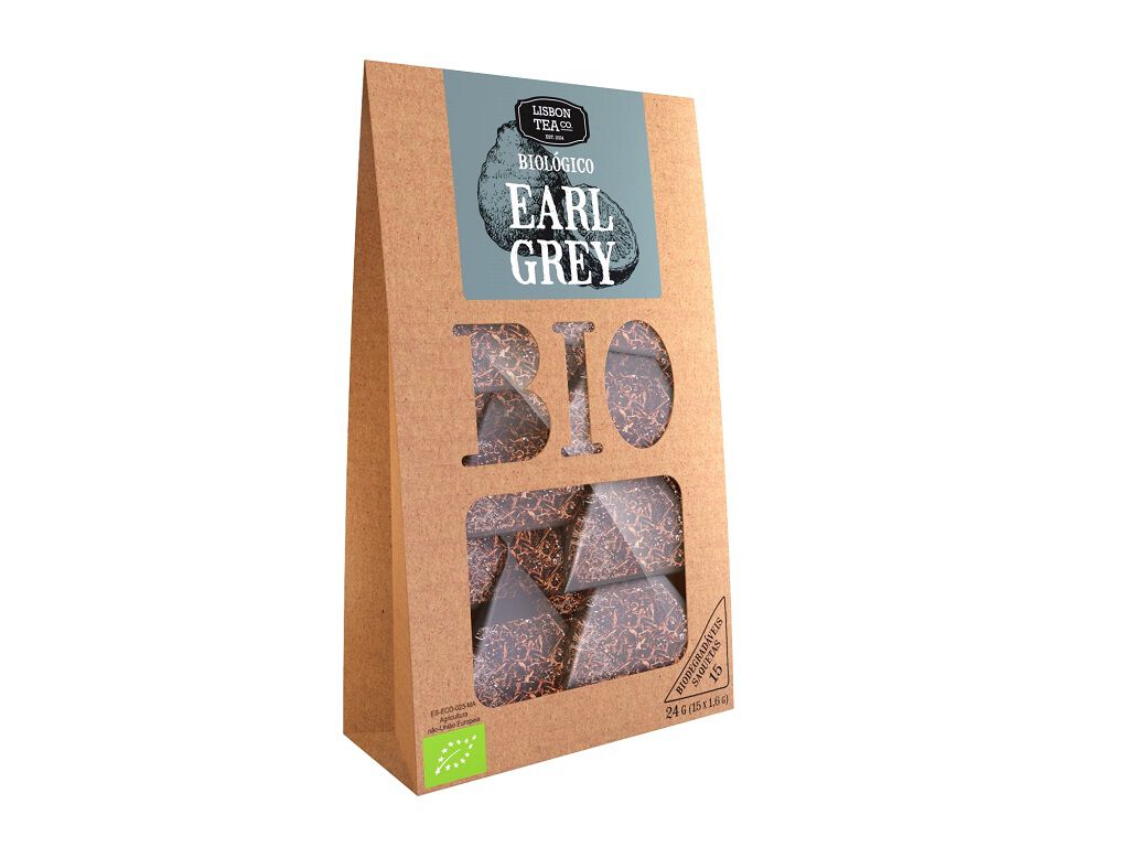 CH&Aacute; LISBON TEA CO. EARL GREAY BIO 15 SAQUETAS image number 0