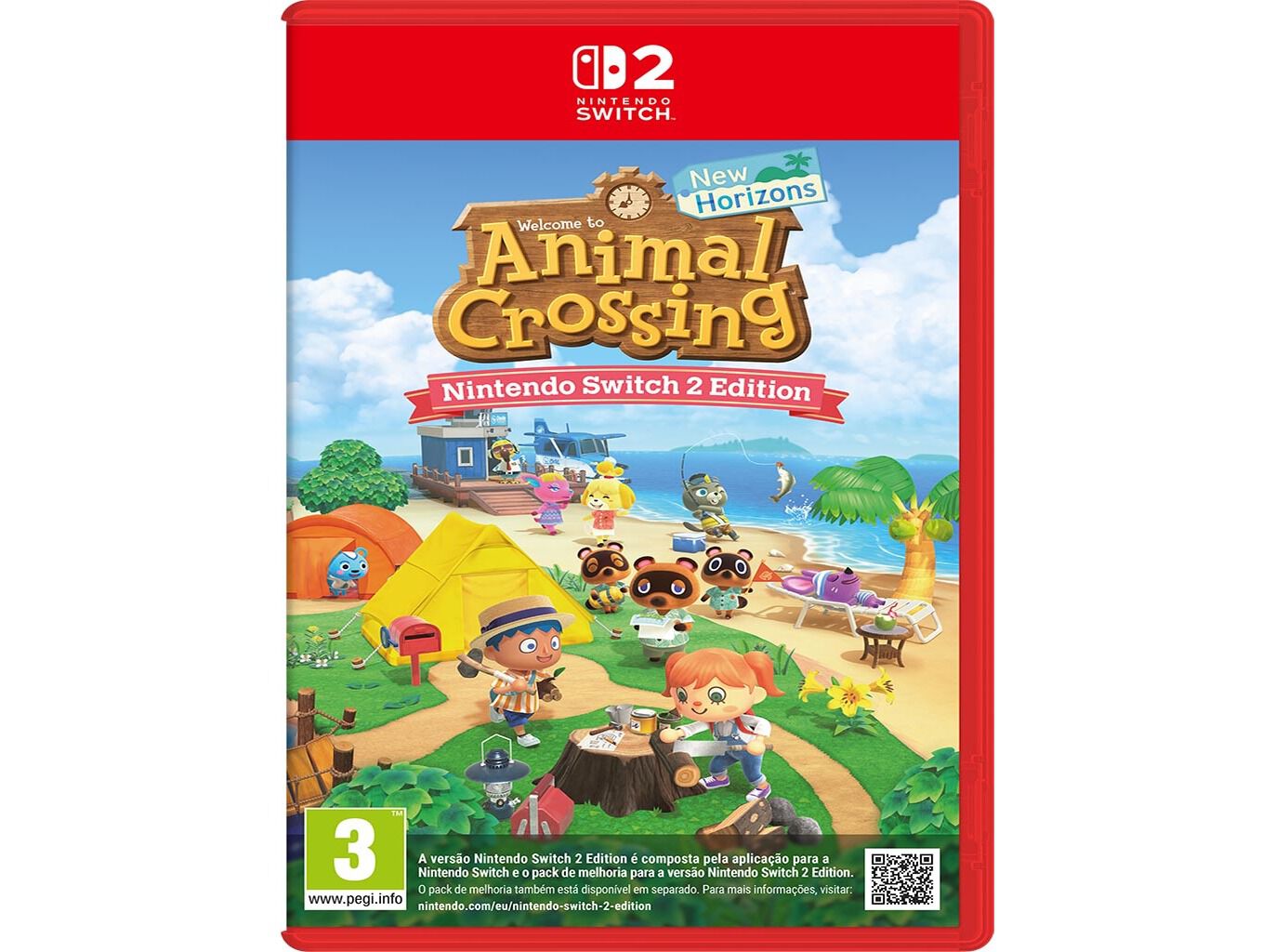 JOGO ANIMAL CROSSING SWITCH 2 NEW HORIZONS