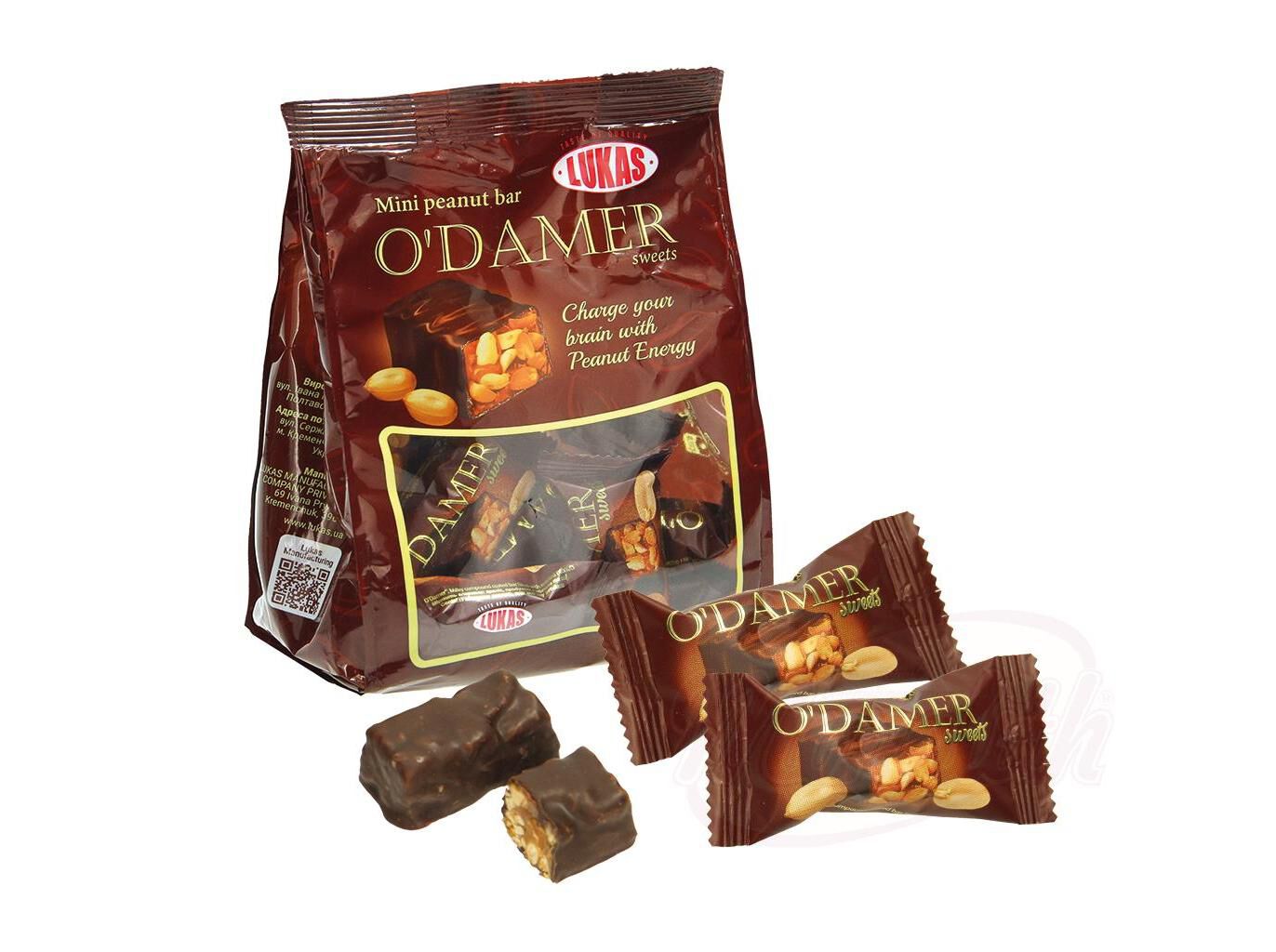 BOMBONS LUKAS CHOCOLATE AMENDOIM 200G