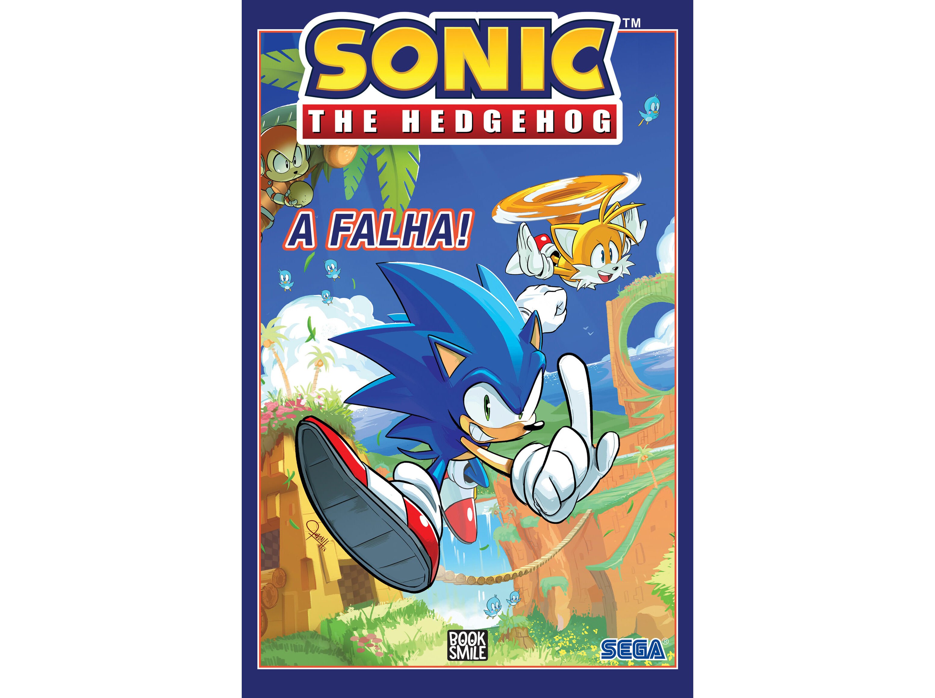 LIVRO SONIC: THE HEDGEHOG A FALHA!: VOLUME 1 IAN FLYNN
