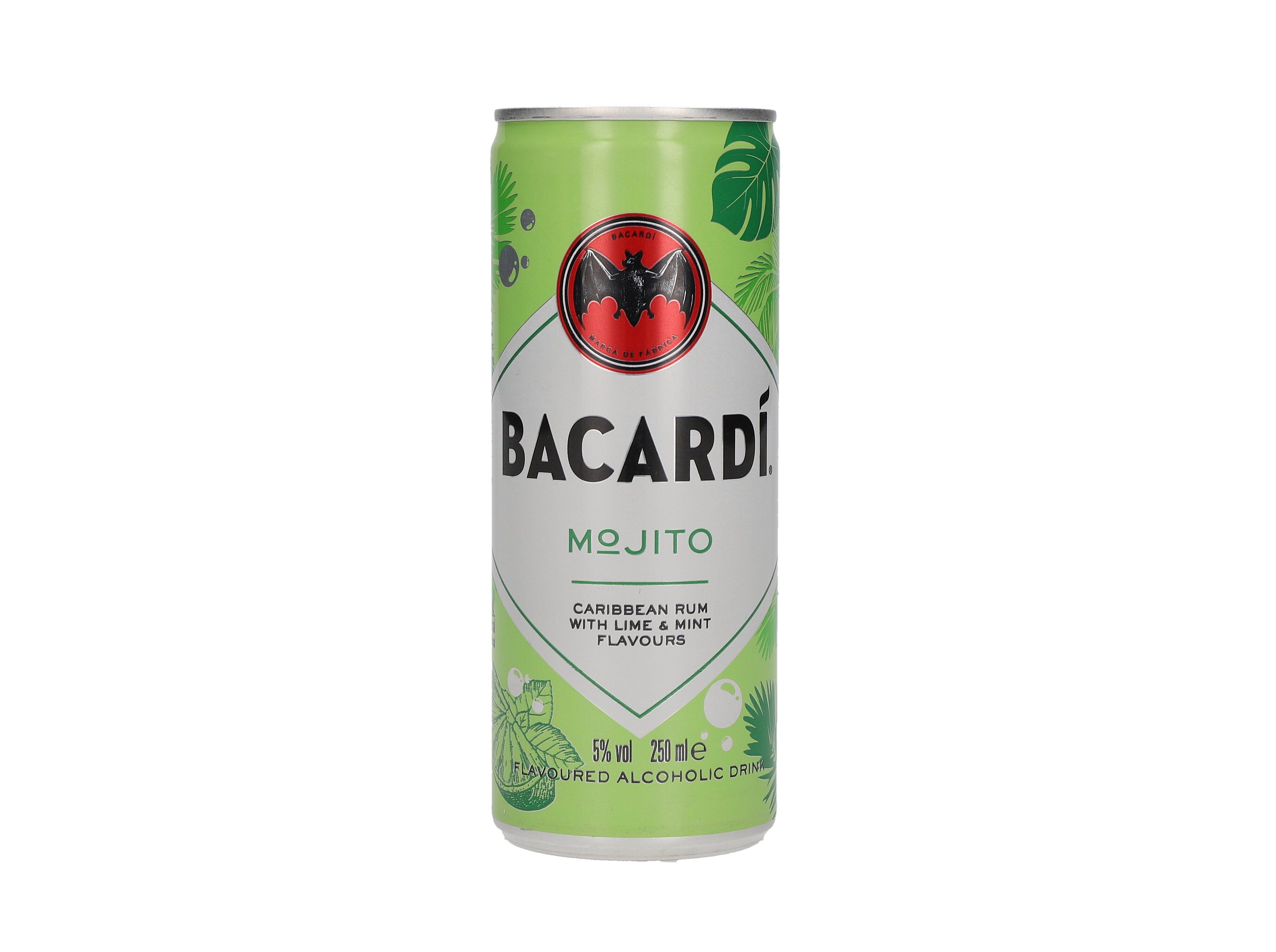 RUM BACARDI MOJITO LATA 0.25L (SDR)