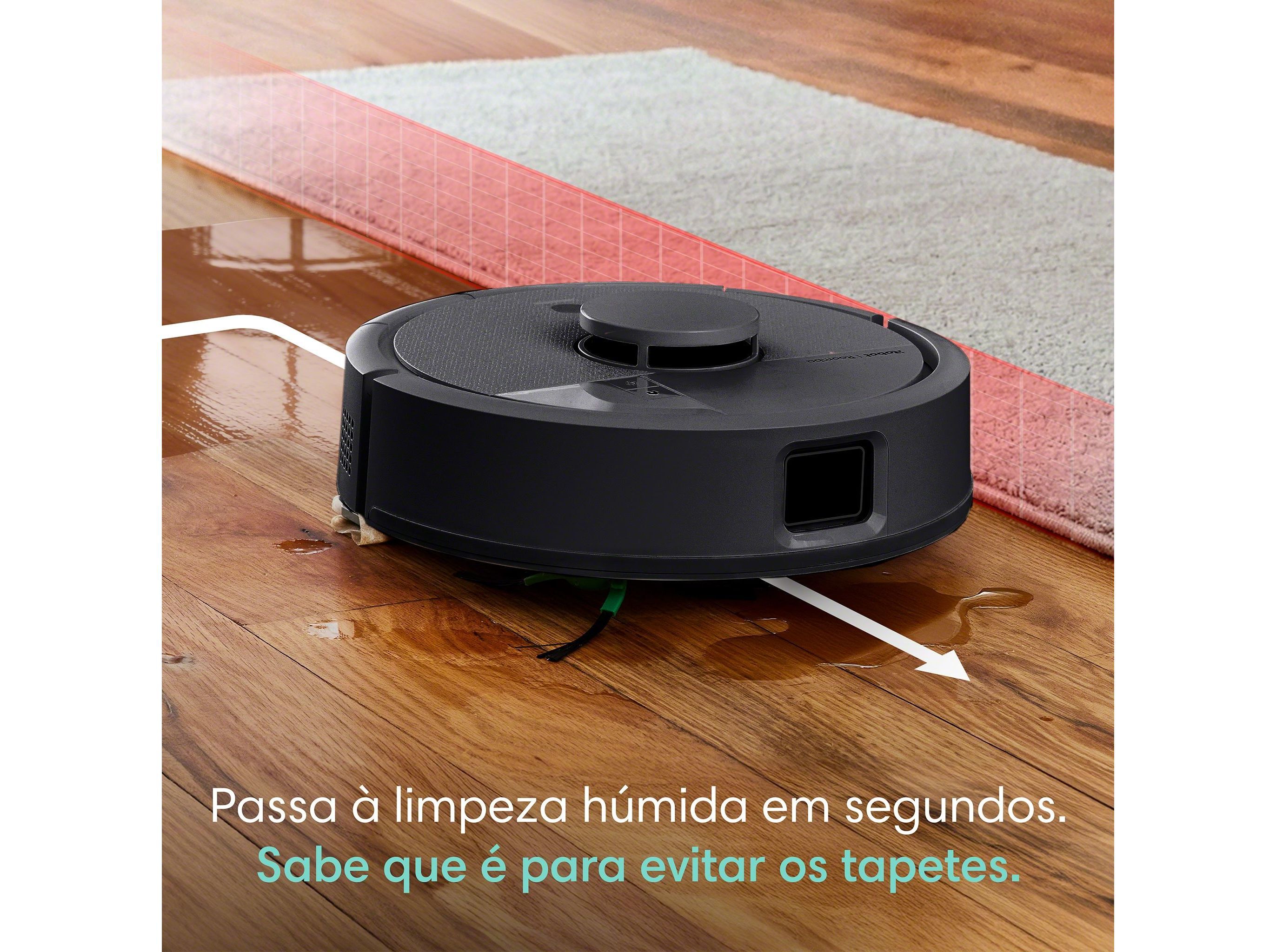 ASPIRADOR ROBOT IROBOT IRF155040 ROOMBA PRETO MINI image number 4