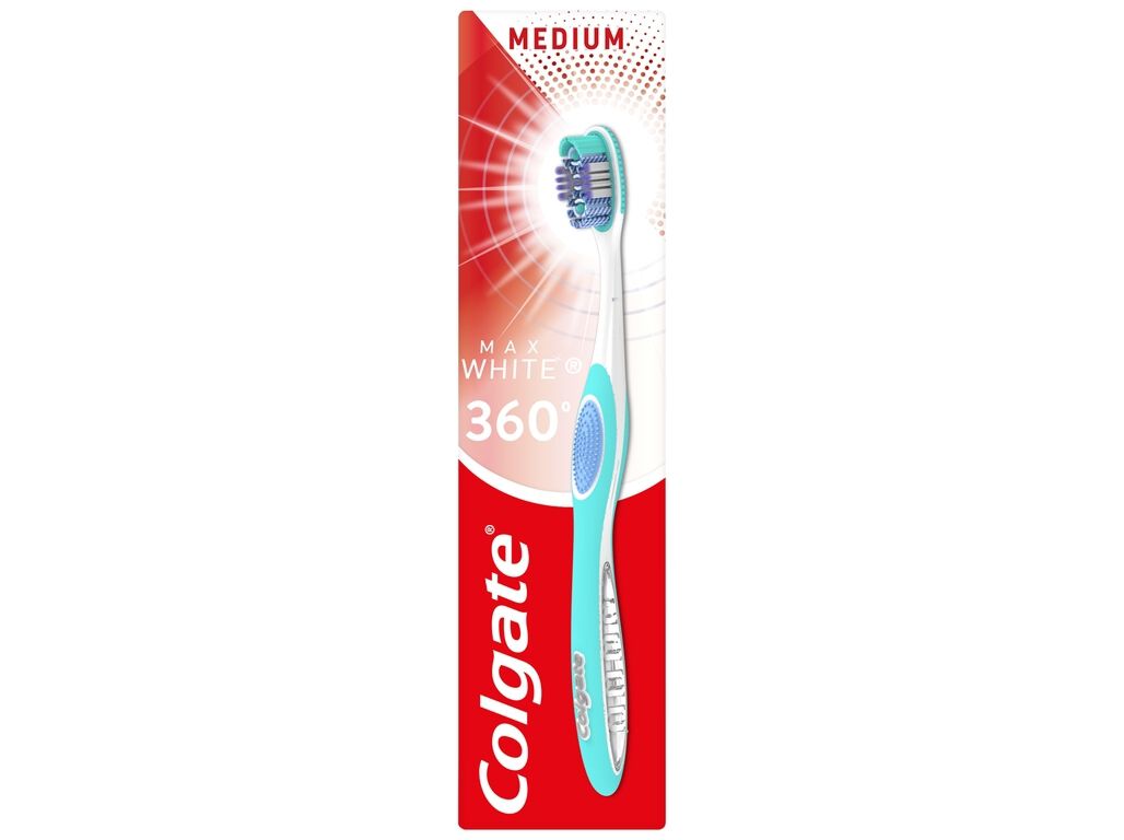 ESCOVA DE DENTES 360 MAX WHITE EXPERT COLGATE 1UN image number 1