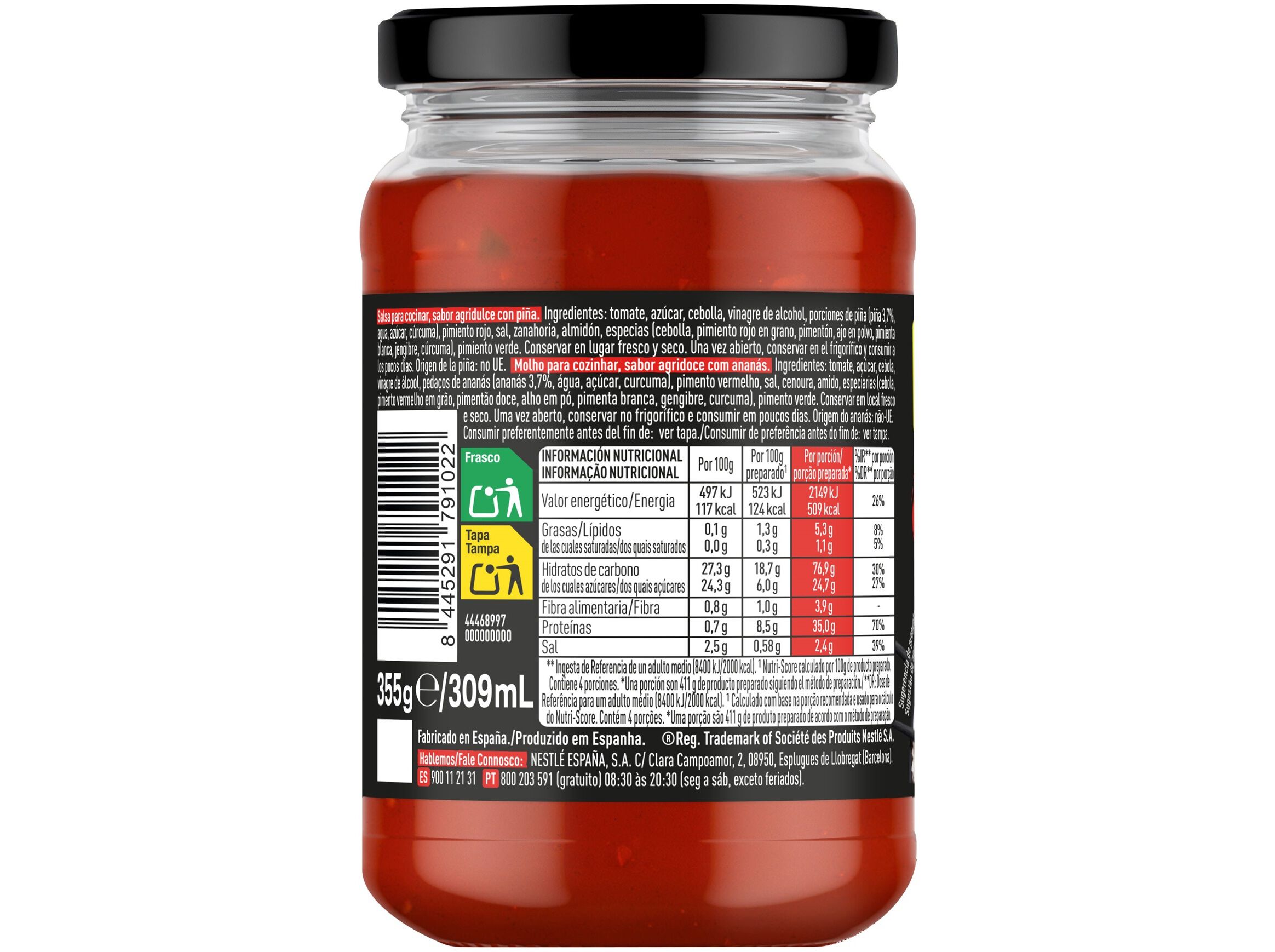 MOLHO MAGGI AGRIDOCE 355G image number 1