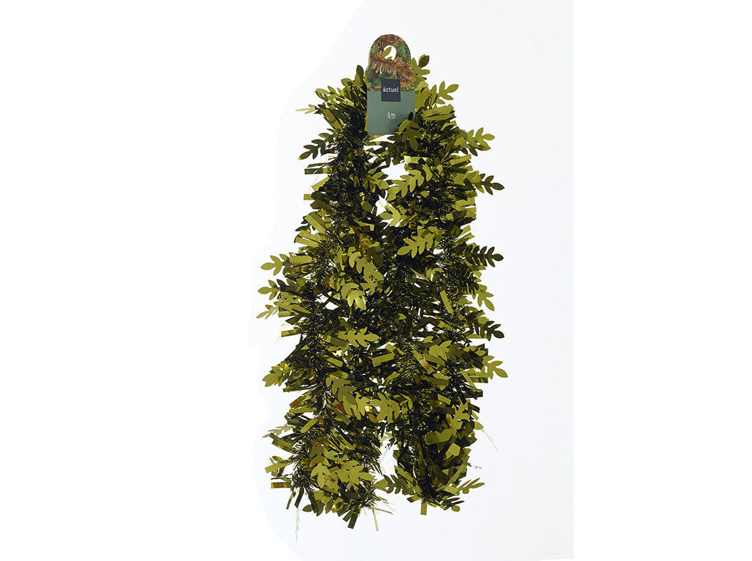 FITA PARA &Aacute;RVORE DE NATAL ACTUEL VERDE 2MX9CM image number 0