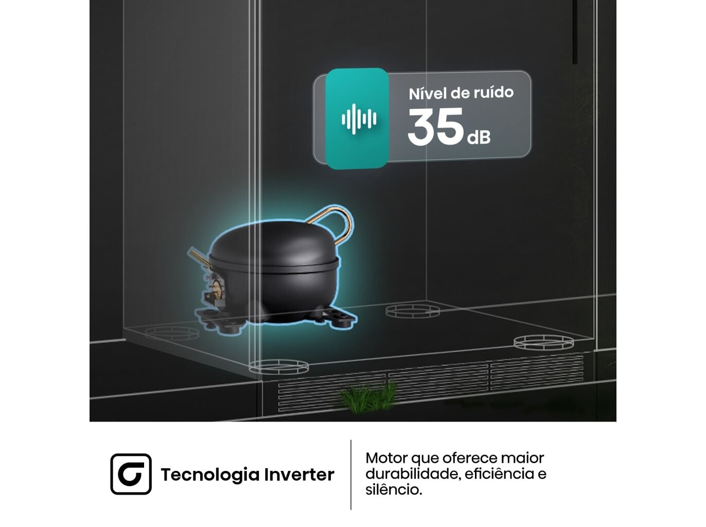 FRIGOR&Iacute;FICO HISENSE KITCHEN FIT RL3K370SAIE1 (NO FROST E 185.6CM 372L INOX) image number 13