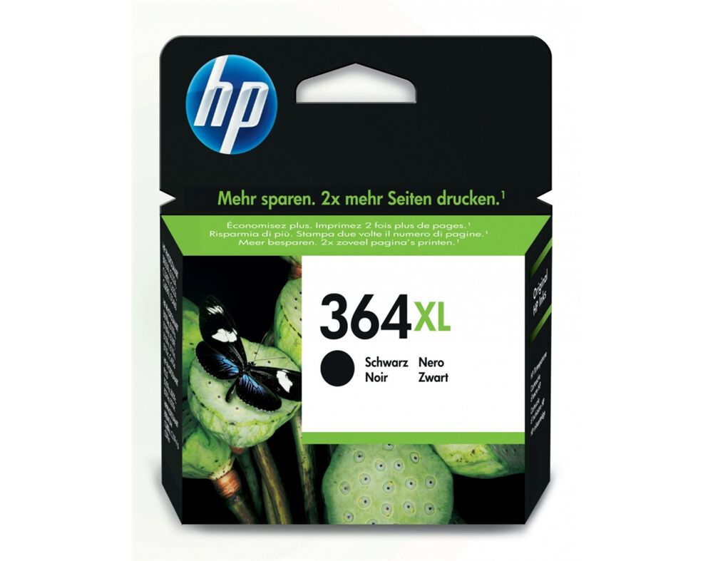 TINTEIRO HP CN684EE#301 364XL PRETO image number 0