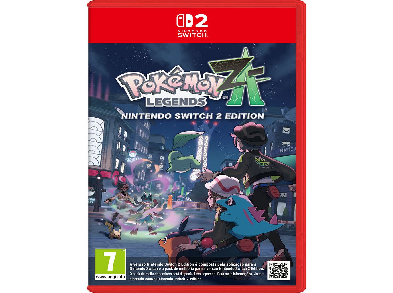 JOGO SWITCH 2 POKEMON LEGENDS ZA 2 EDITION