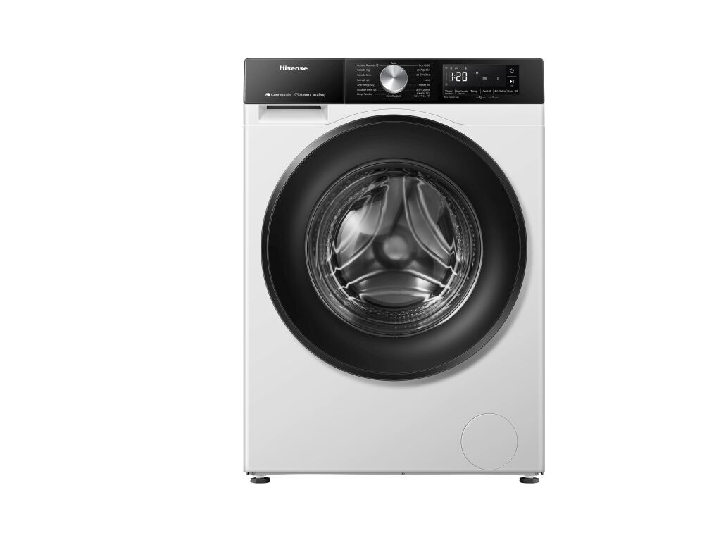 M&Aacute;QUINA DE LAVAR E SECAR ROUPA HISENSE WD3S1043BW3 (10/6KG D BRANCO)