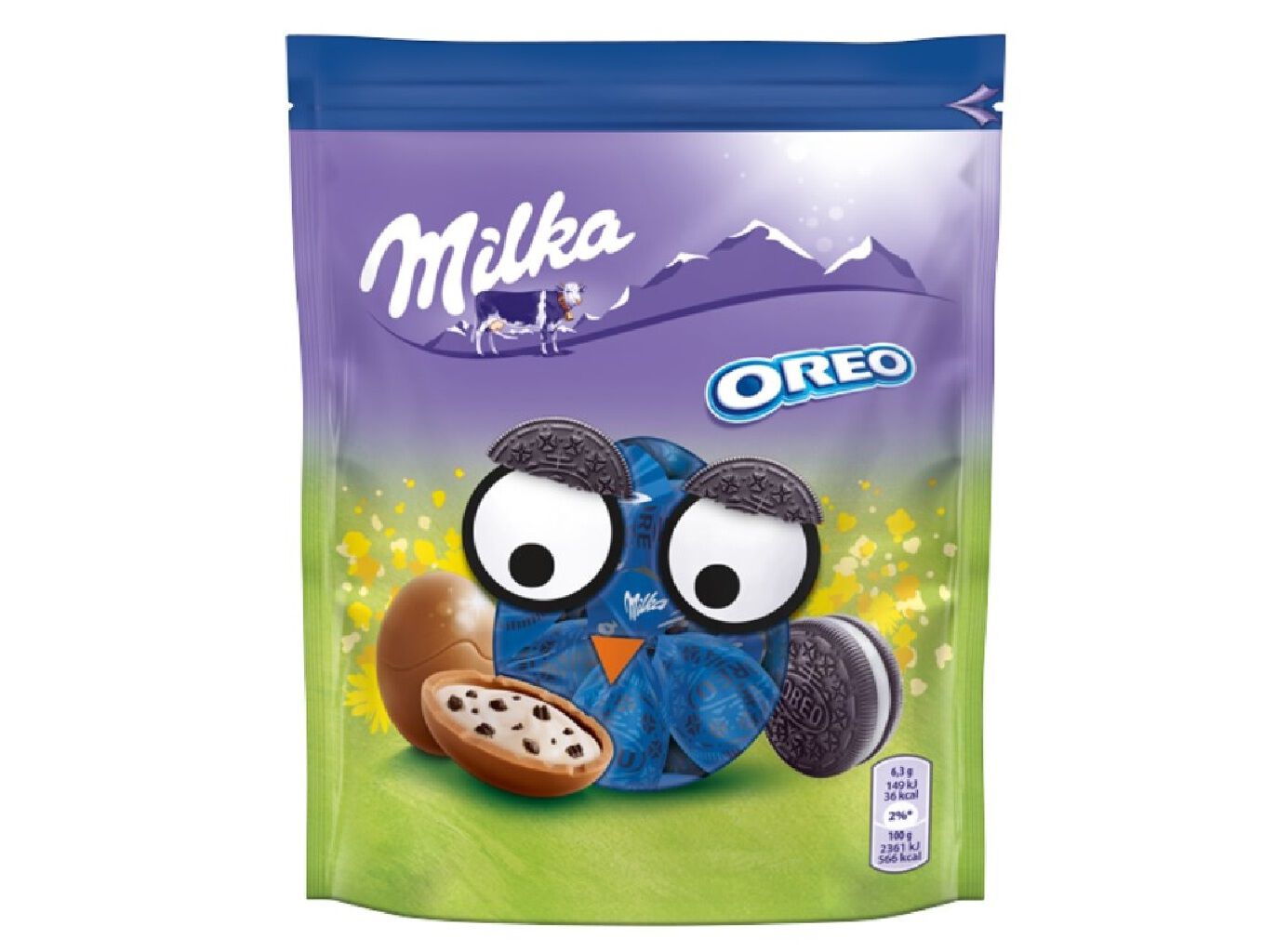 P&Aacute;SCOA MILKA OREO EGGS 86G image number 1