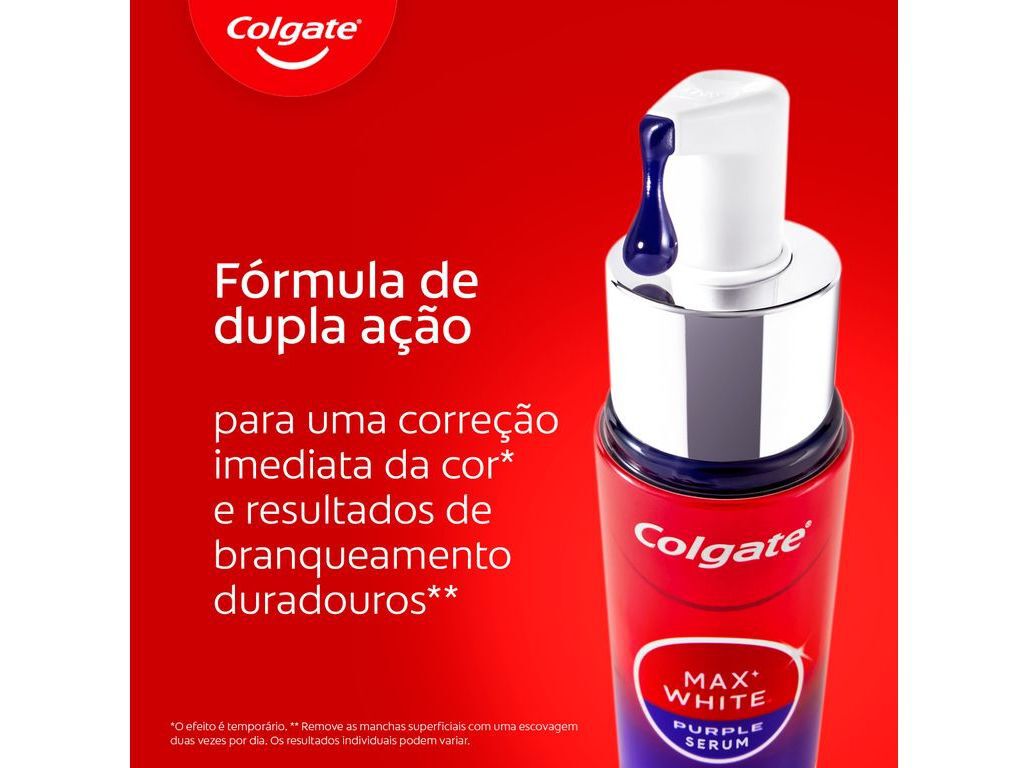PURPLE SERUM COLGATE MAX WHITE 40ML image number 4