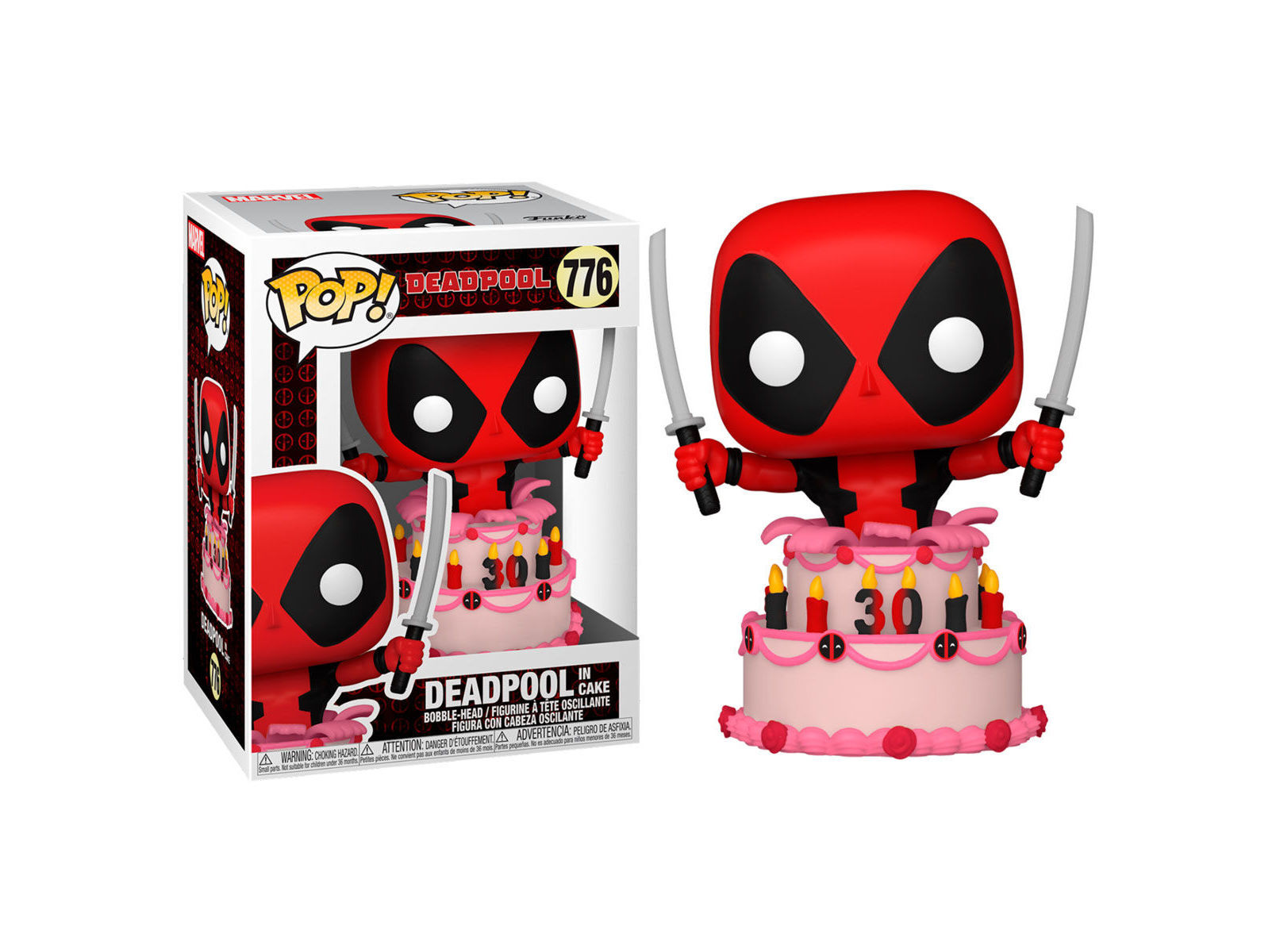 FIGURA FUNKO POP! VINYL: DEADPOOL 30TH ANIV