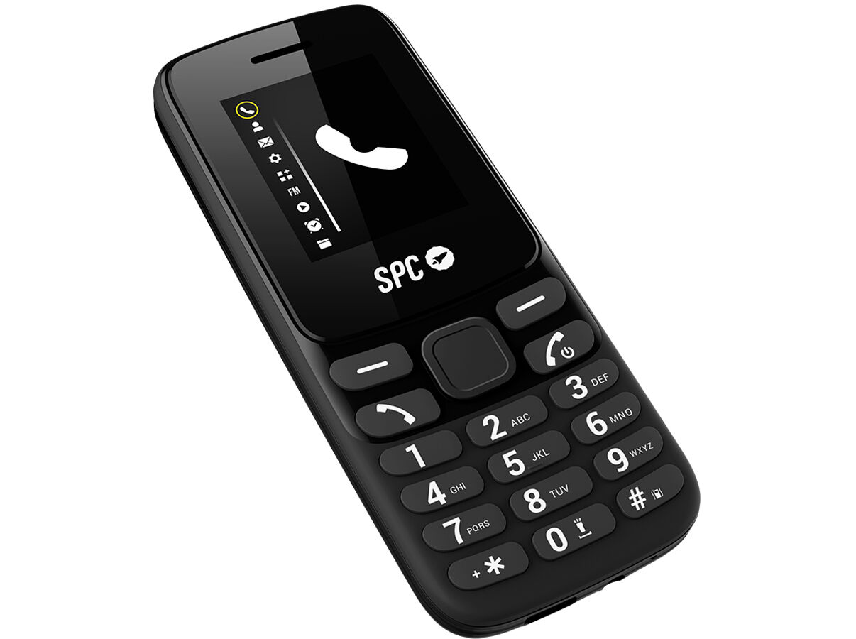 FEATURE PHONE SPC TALK 2 GO PRETO image number 2