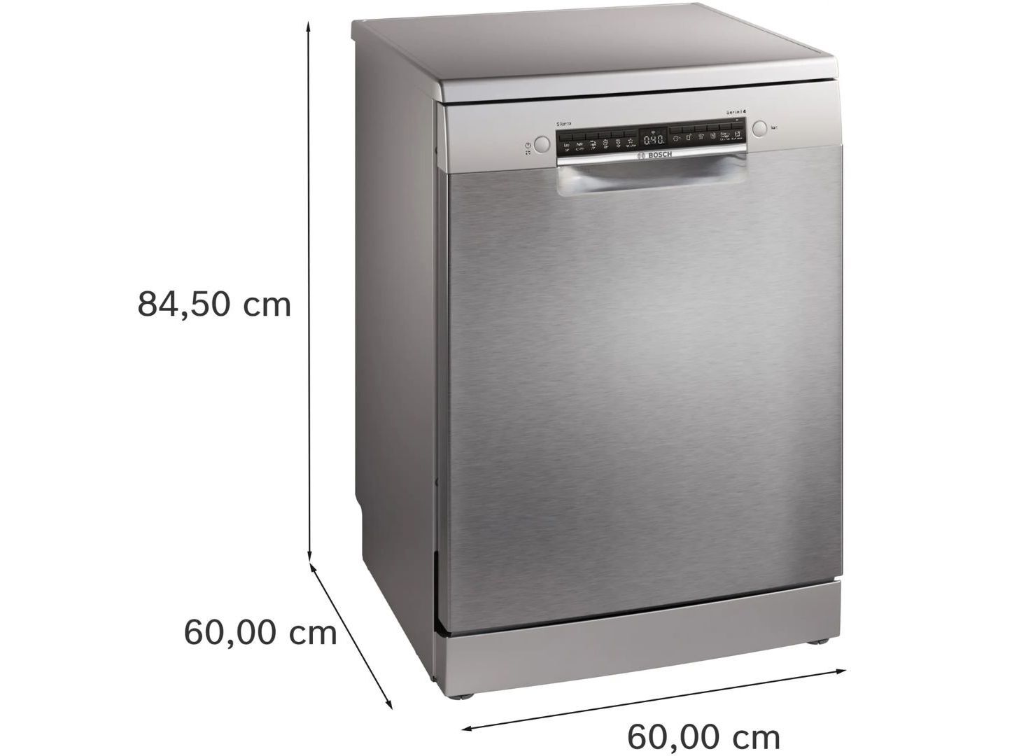 M&Aacute;QUINA DE LAVAR LOI&Ccedil;A BOSCH SMS4HTI16E INOX 13 CONJUNTOS CLASSE C image number 6