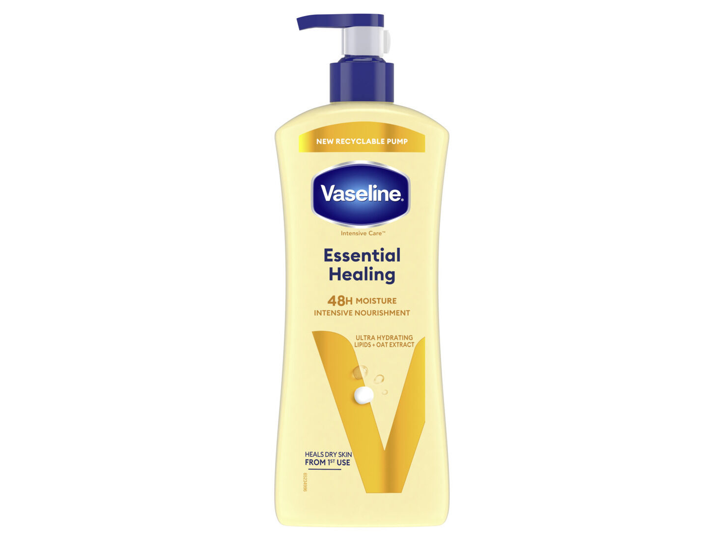 LO&Ccedil;&Atilde;O VASELINE ESSENCIAL HEALING 600ML image number 0