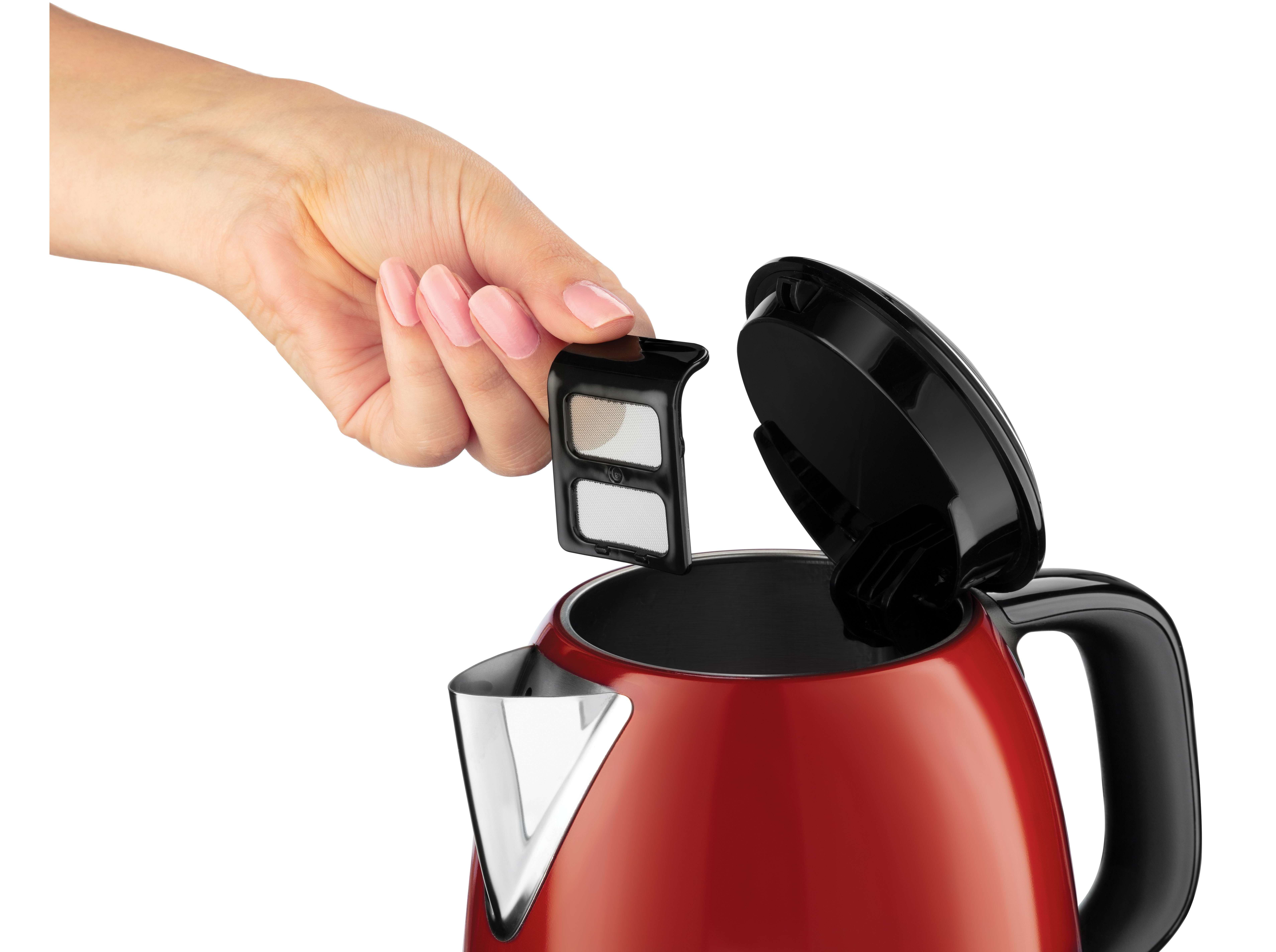 JARRO EL&Eacute;TRICO RUSSELL HOBBS 24992-70 COLOURS PLUS+ FLAME RED 1L image number 1