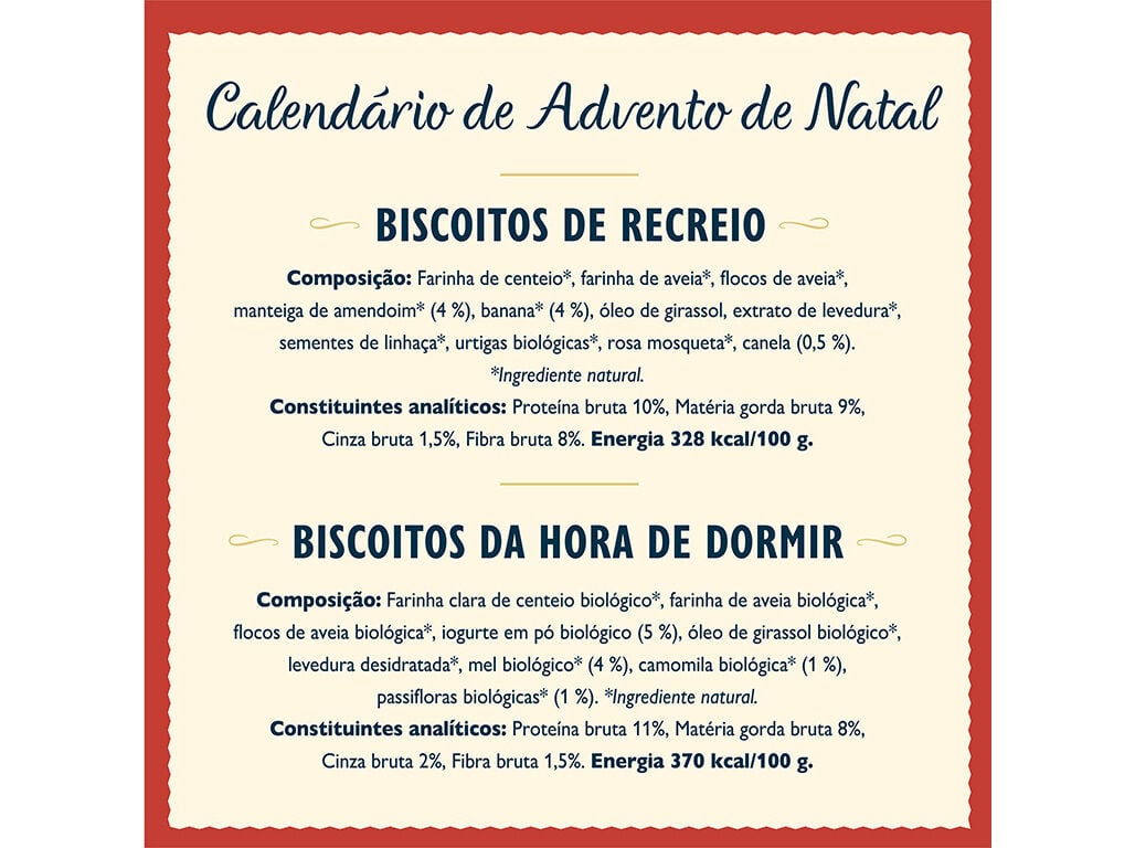 CALEND&Aacute;RIO DO ADVENTO LILY'S KITCHEN C&Atilde;O 68G image number 3