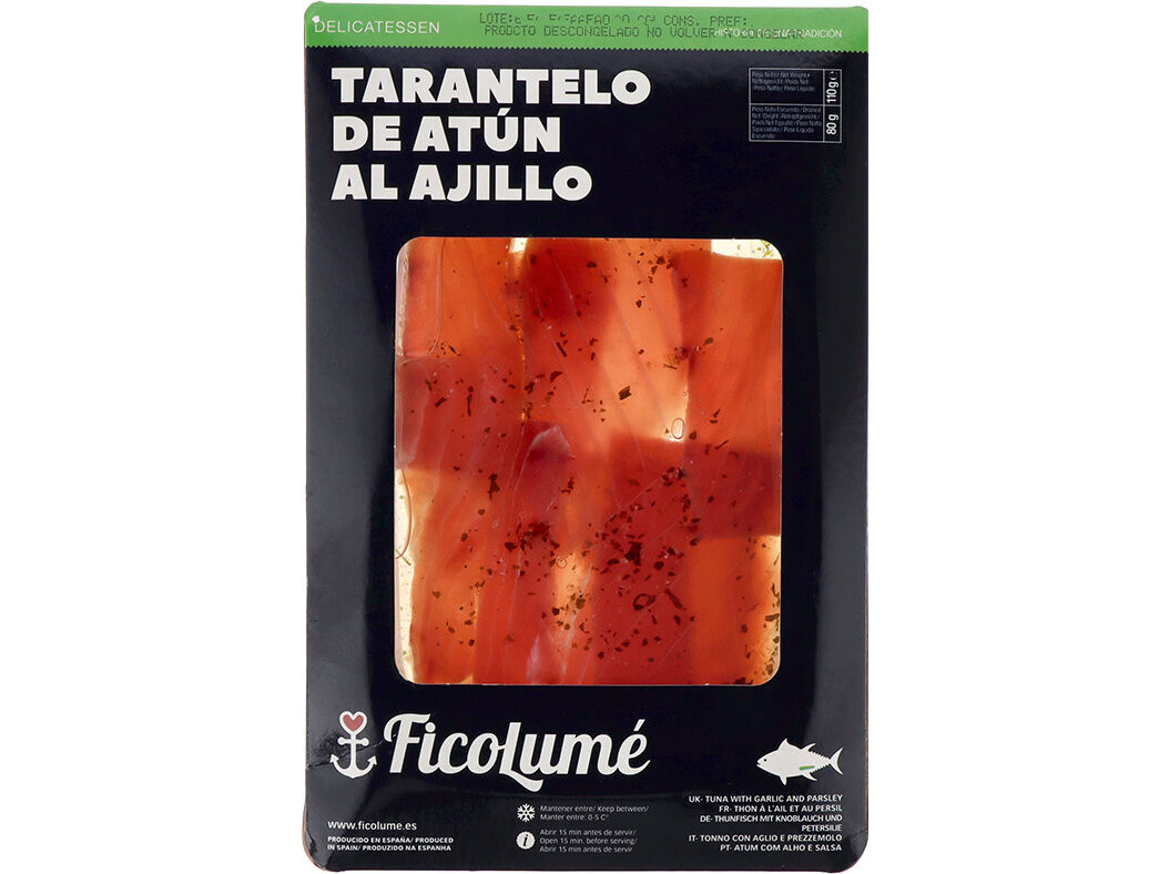 ATUM COM ALHO FICOLUME 110 GR