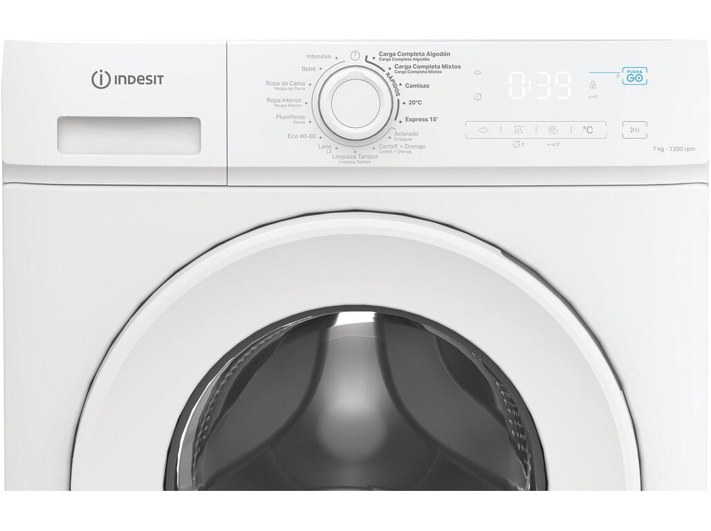 M&Aacute;QUINA DE LAVAR ROUPA INDESIT IMA 762 MY TIME SPT - BRANCO A7KG image number 4