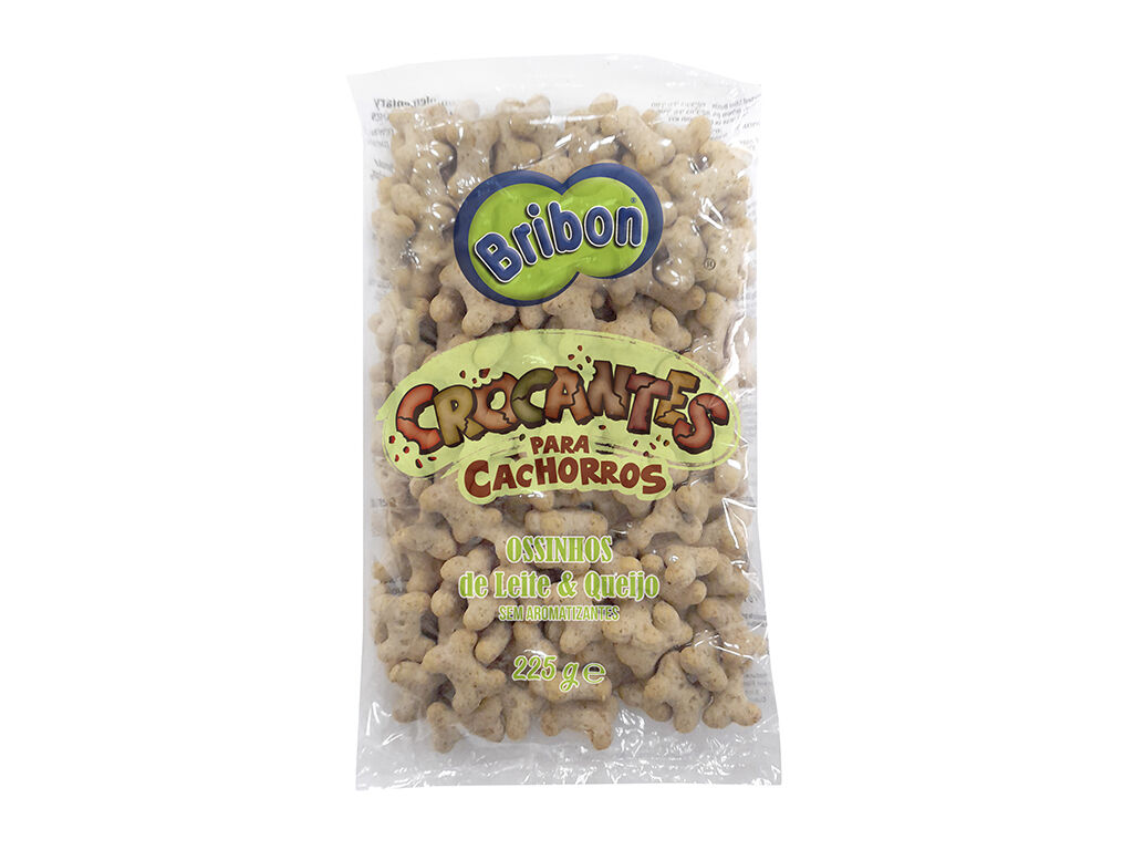 SNACKS PARA C&Atilde;O BRIBON CROC CACHORROS 225G image number 1