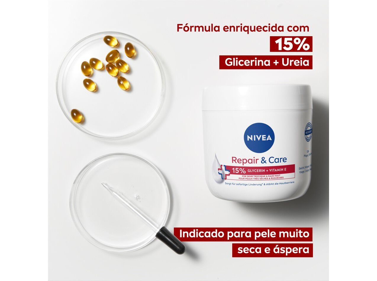 CREME NIVEA REPARA & CUIDA UREIA 400ML image number 1