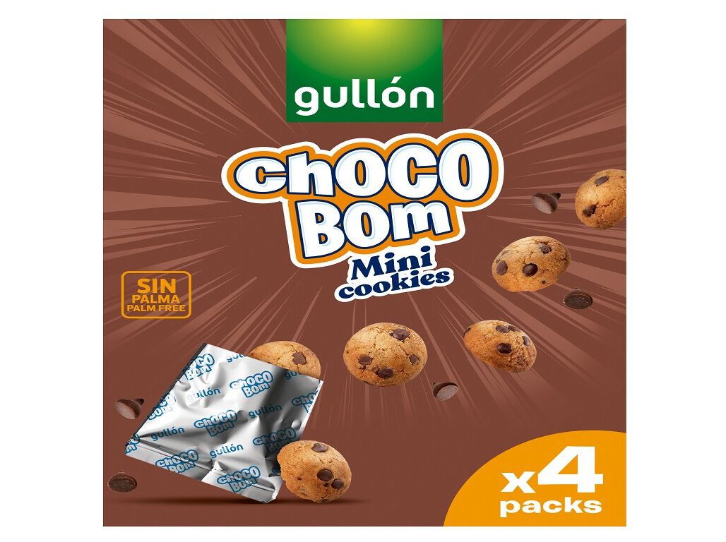 BOLACHAS COOKIES GULLON CHOCO BOM MINI 160G image number 0