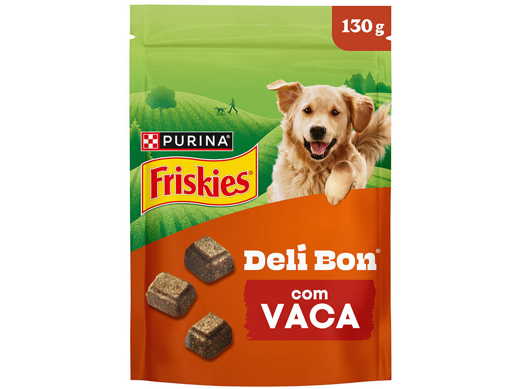 SNACKS C&Atilde;O FRISKIES DELIBON VACA 130G image number 0