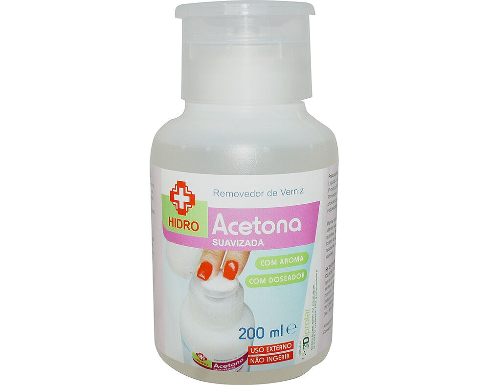 ACETONA HIDRO COM DOSEADOR PERFUMADA 200ML