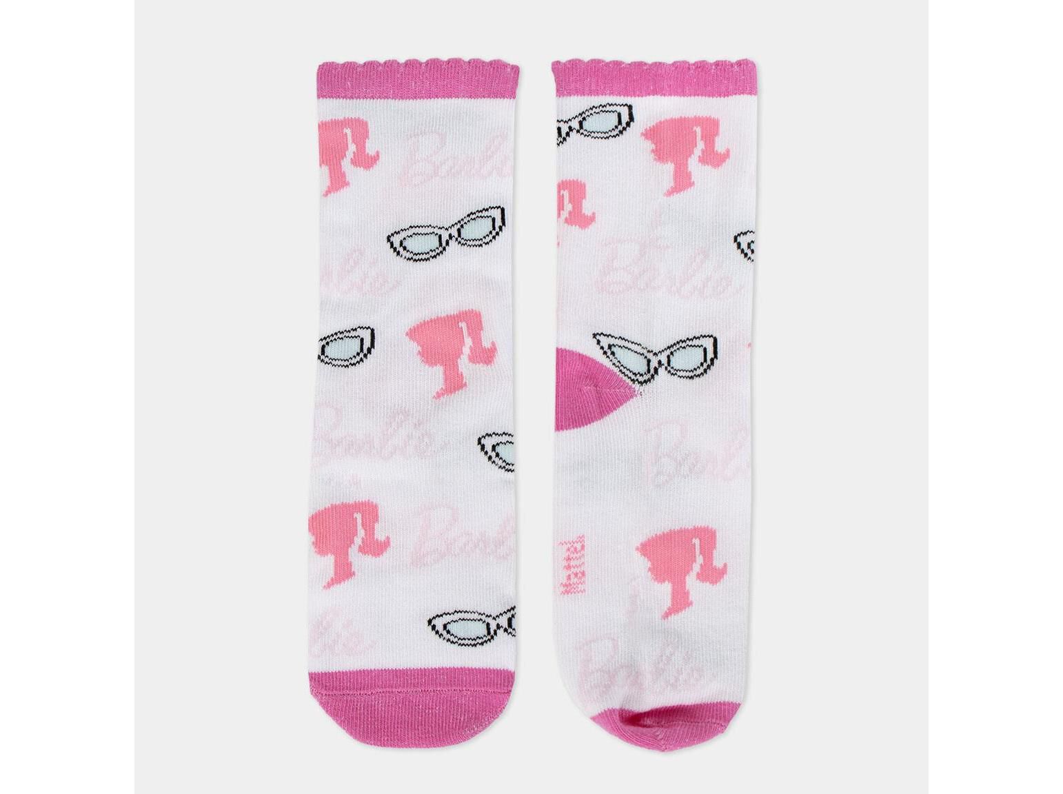 MEALHEIRO + 4 MEIAS BARBIE MODELOS SORTIDOS image number 4