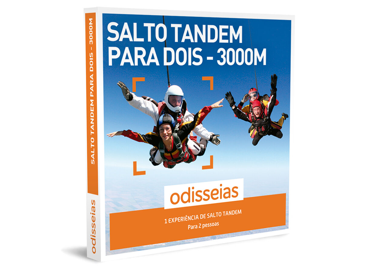 PACK ODISSEIAS SALTO TANDEM A 3.000 METROS PARA DUAS PESSOAS image number 0