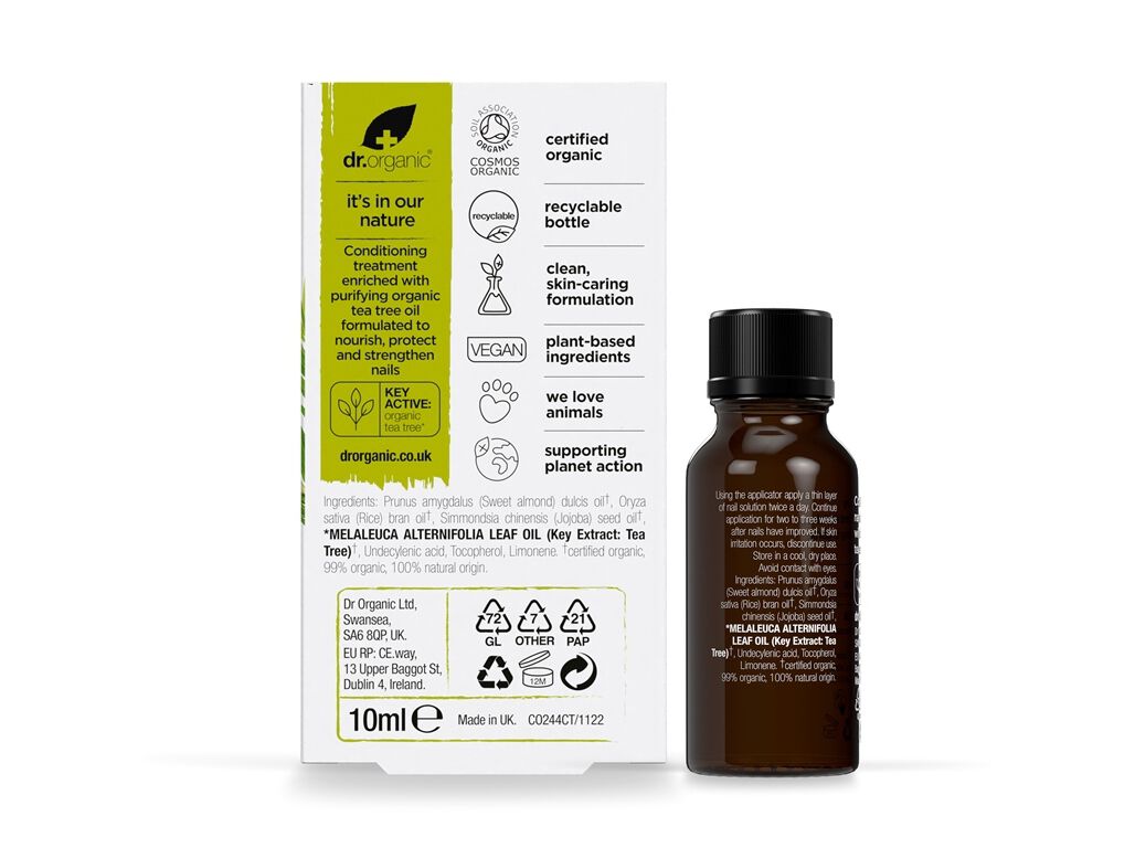 SOLU&Ccedil;&Atilde;O UNHAS DR.ORGANIC BIO &Oacute;LEO MELALEUCA 10ML image number 1