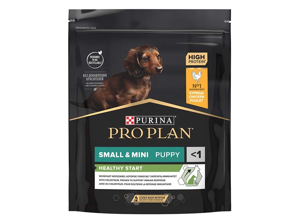 RA&Ccedil;&Atilde;O PARA C&Atilde;O PRO PLAN J&Uacute;NIOR SMALL E MINI COM FRANGO 700G