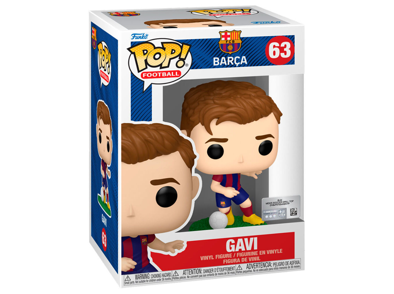 FIGURA FUNKO POP FOOTBALL: BARCELONA- GAVI
