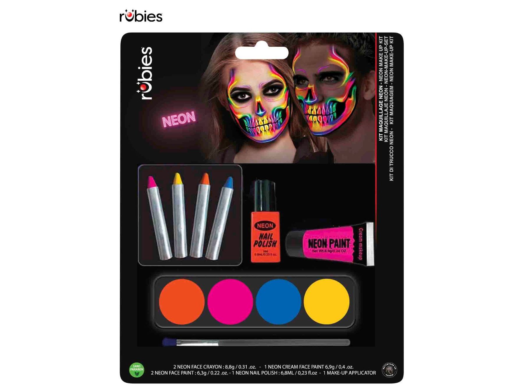 MAQUIAGEM NEON RUBIES TUDO EM 1