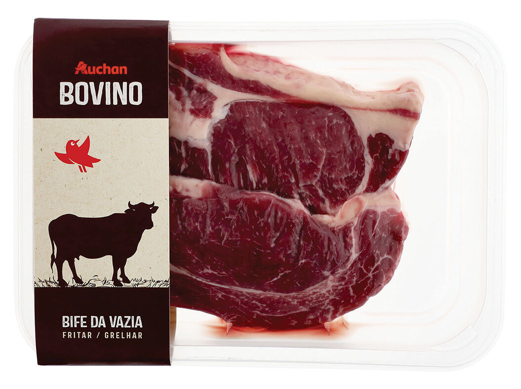 BIFE DA VAZIA DE BOVINO AUCHAN KG