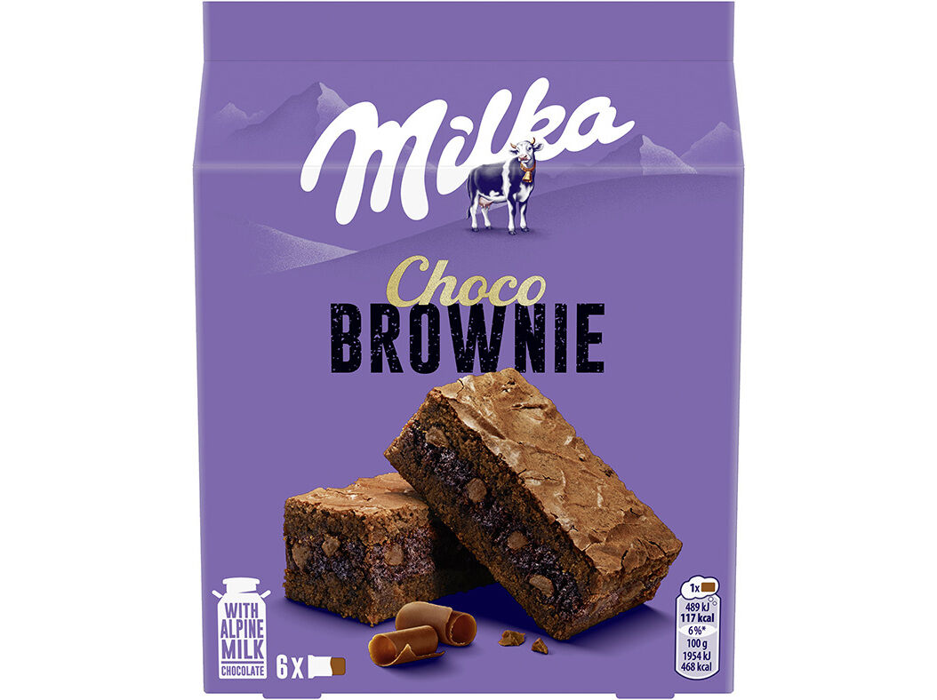 BOLO MILKA CHOCO BROWNIE 150G image number 0