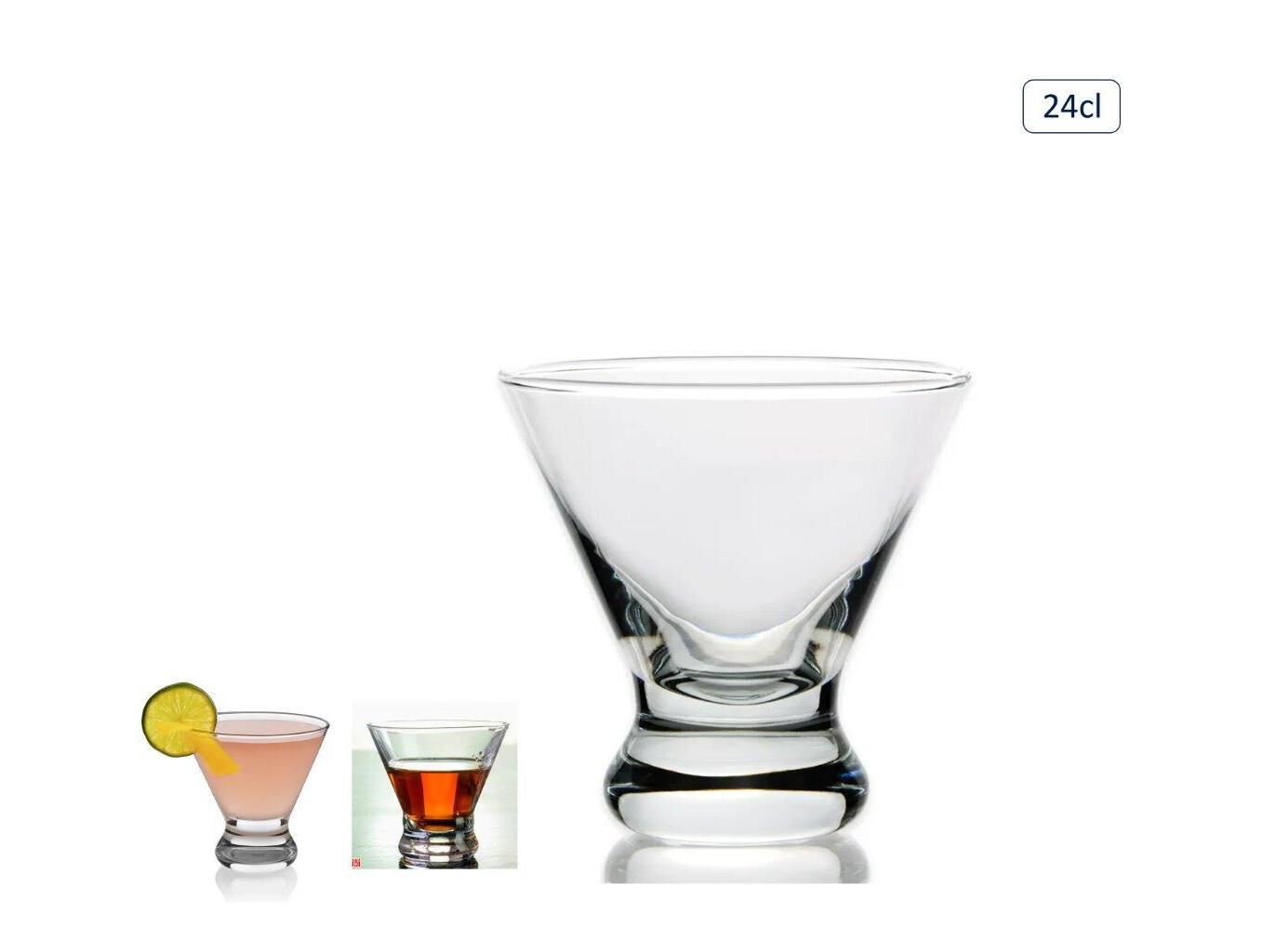 COPO COSMOPOLITAN EM VIDRO 24CL image number 0