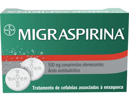 COMPRIMIDOS MIGRASPIRINA EFERVESCENTES 500MG 12UN image number 0