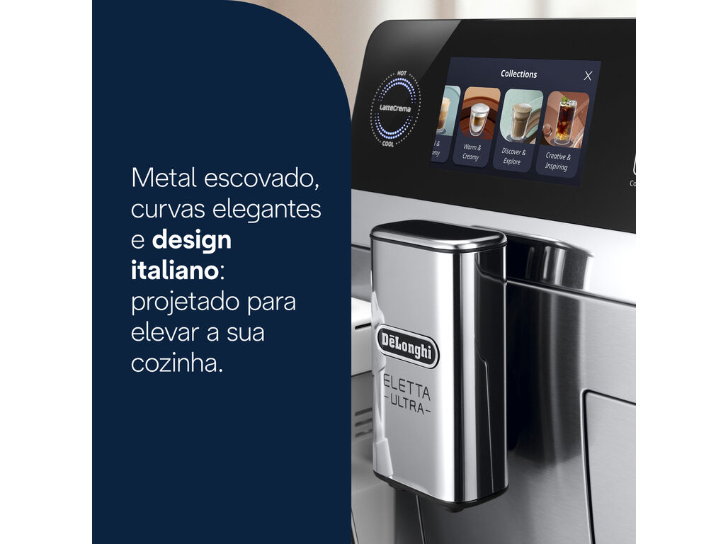 M&Aacute;QUINA CAF&Eacute; EXPRESSO DELONGHI ECAM470.85.MB ELLETA ULTRA image number 7