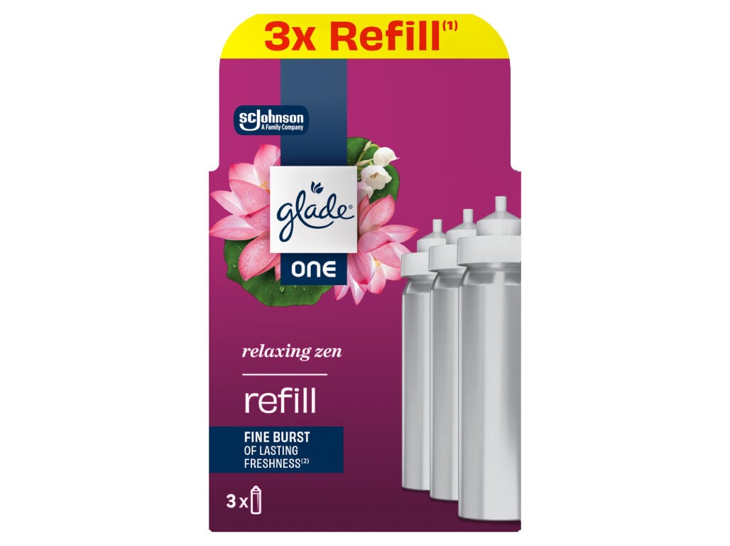 AMBIENTADOR GLADE ONE RELAX ZEN REC 3UN image number 0