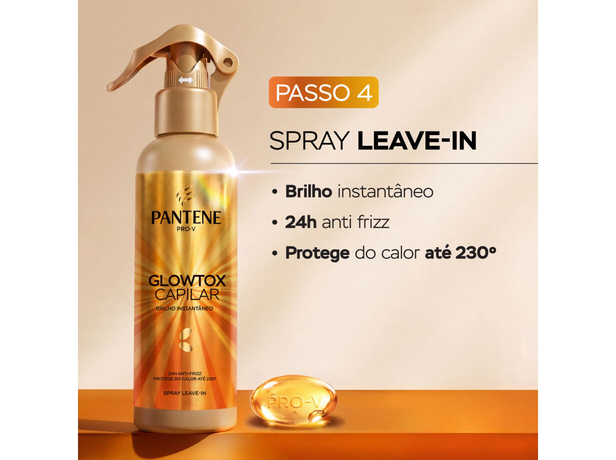 SPRAY PANTENE GLOWTOX 200 ML image number 2