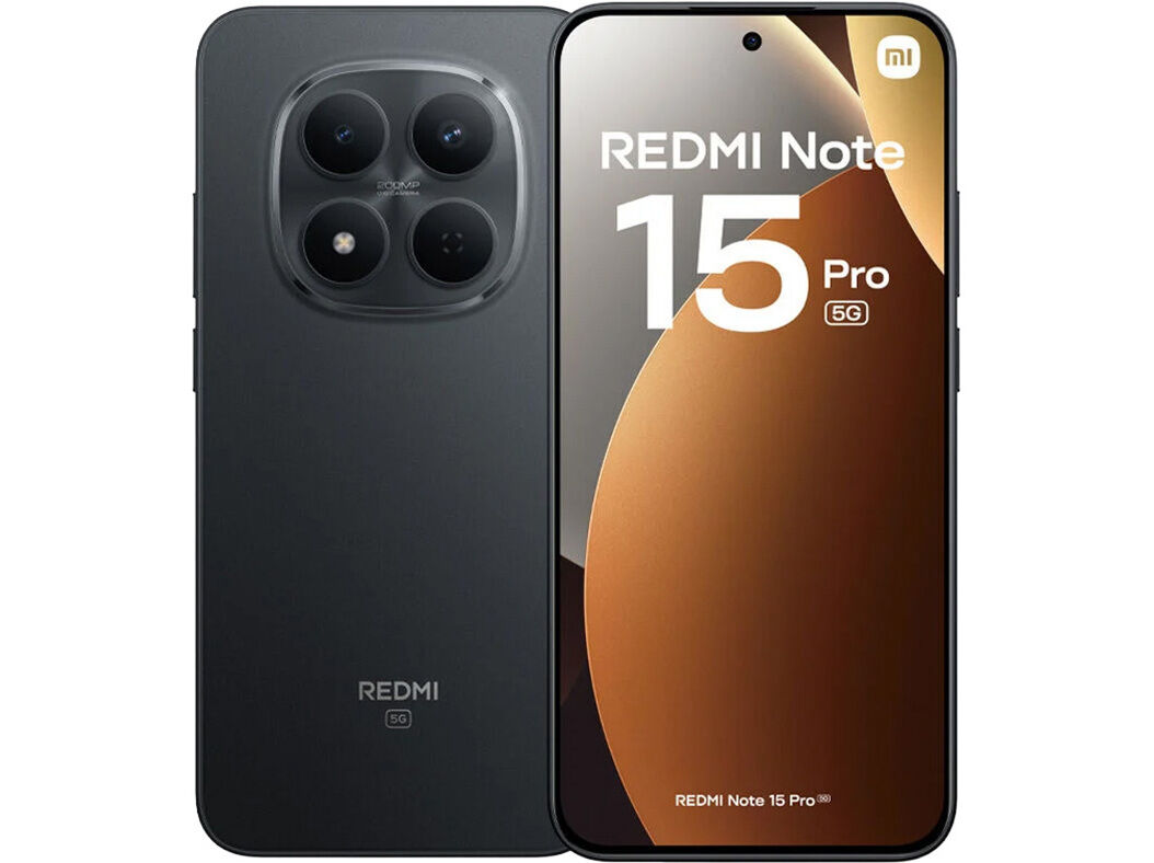 SMARTPHONE XIAOMI REDMI NOTE 15 PRO 5G (6.83'' 12GB/512GB BLACK)
