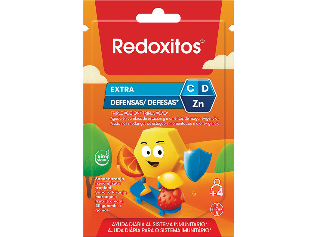 SUPLEMENTO REDOXITOS EXTRA DEFESAS 25 GOMAS image number 0