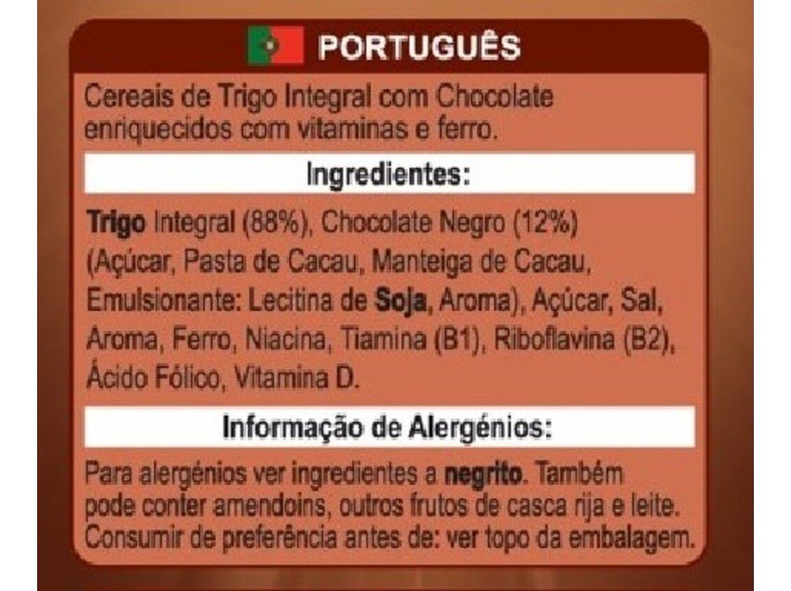 CEREAIS FIBRA WEETABIX MINIS CHOCOLATE 500G image number 1